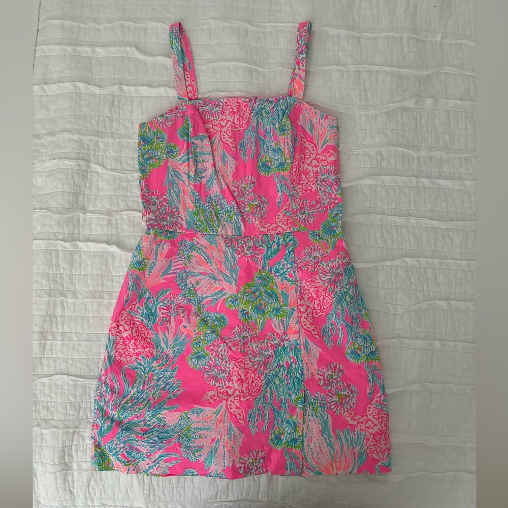 Lilly Pulitzer, Lawless Pink Romper size 4